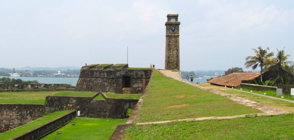 Fortaleza de Galle Fortaleza y murallas junto al mar el Galle