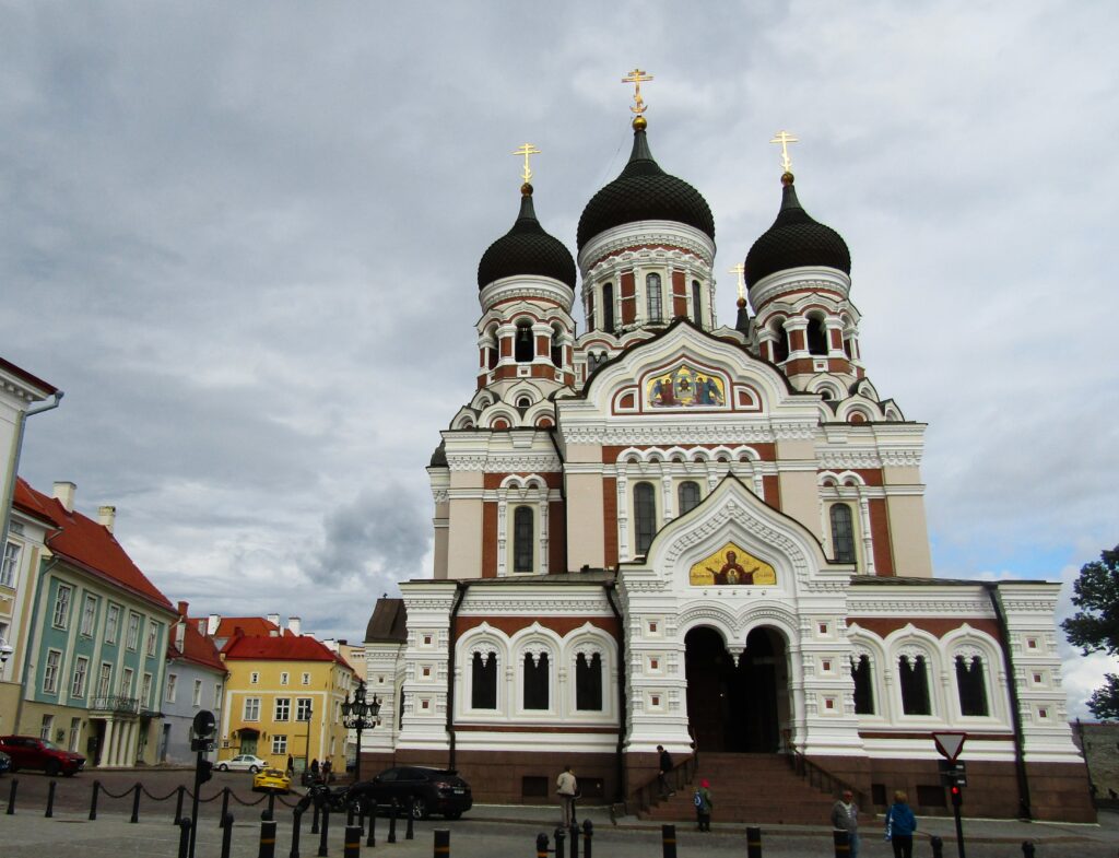 Catedral de Alejandro Nevski Catedral ortodoxa de Alejandro Nevski, Tallin.