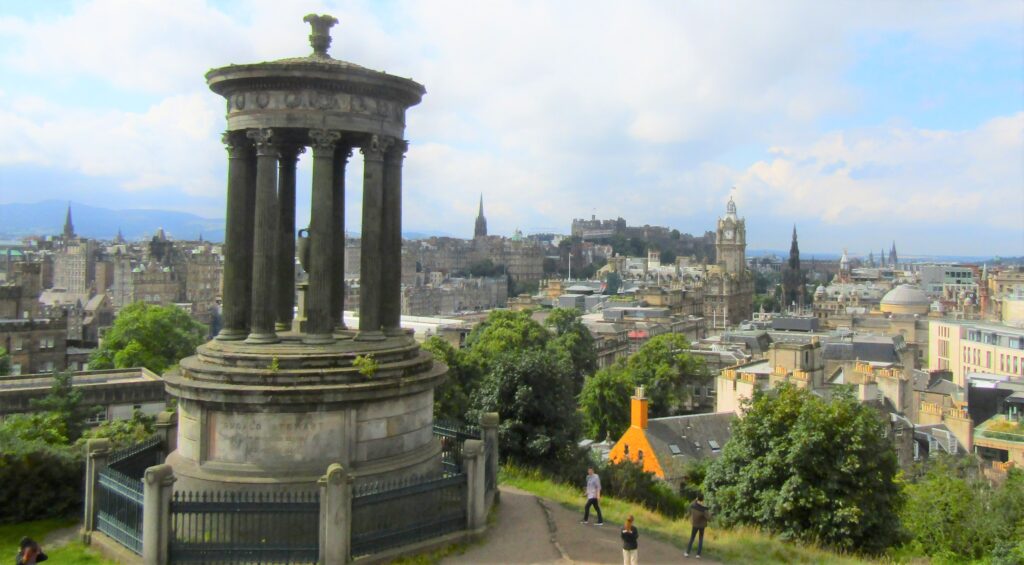 Vistas desde Calton Hill Vistas desde Calton Hill, Edimburgo