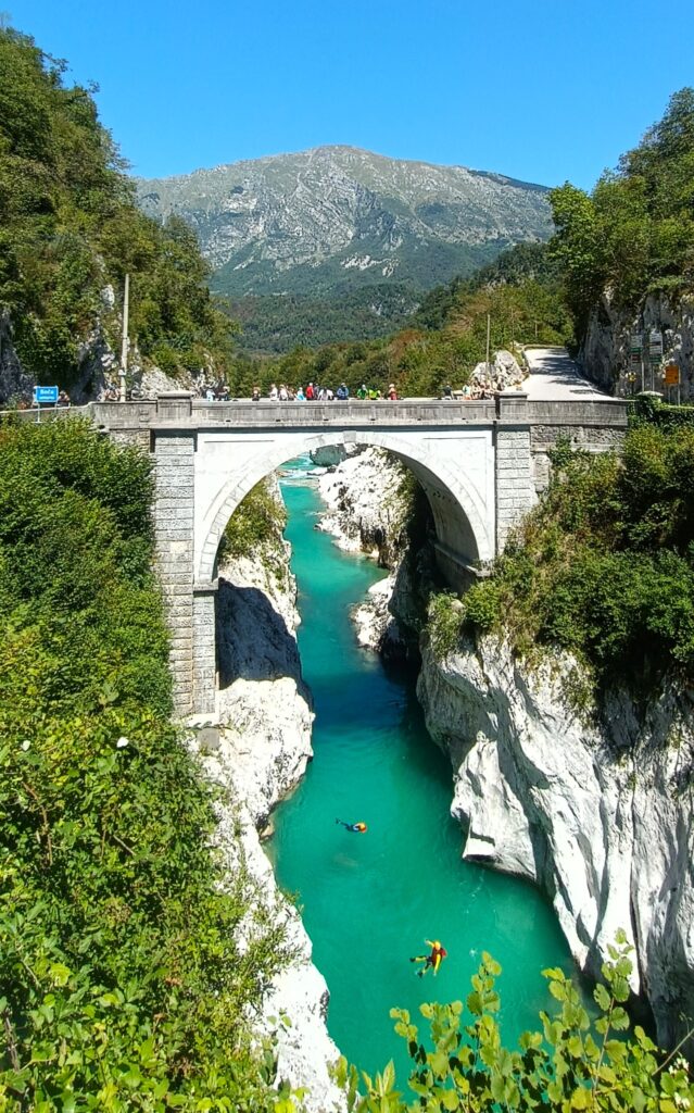 Puente de Napoleón en Kobarid Puente de Napoleón en Kobarid