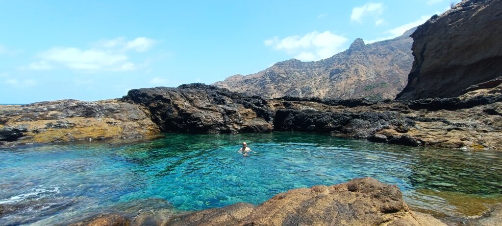 Piscinas naturales de Faja de Água Piscinas naturales de Faja de Água