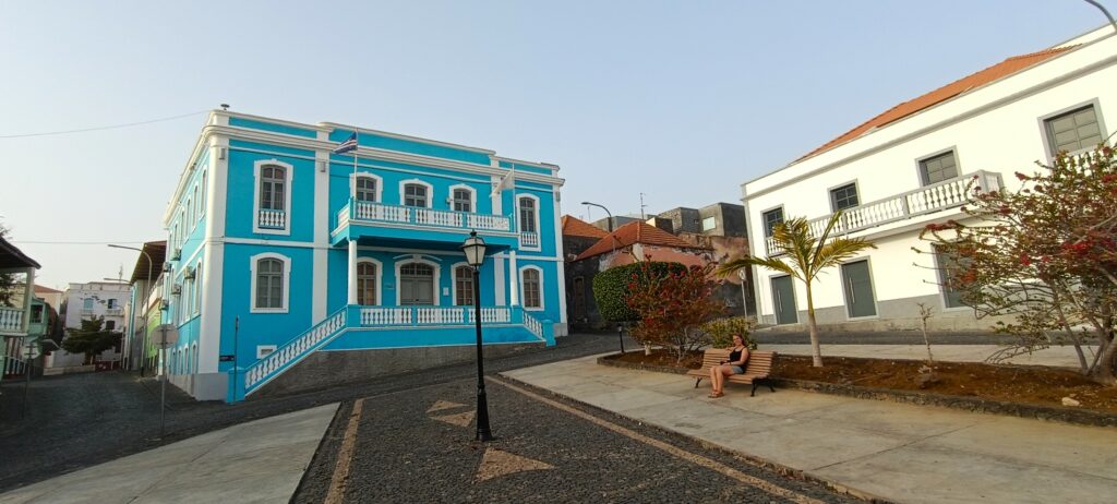 Plaza Câmara en Sao Filipe