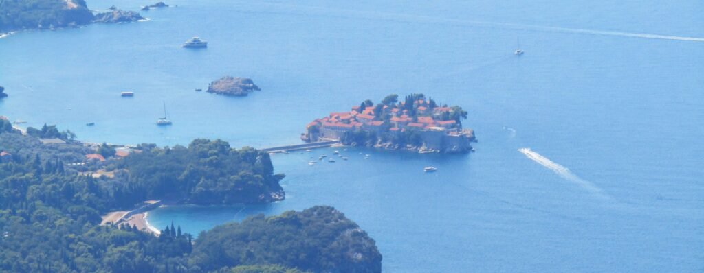 Vista de Sveti Stefan